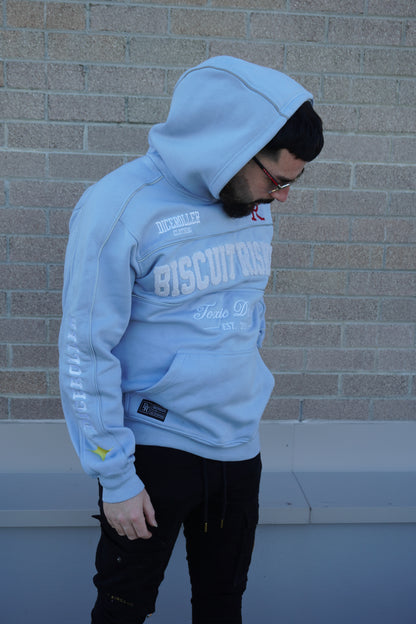 Electric Baby Blue Hoodie