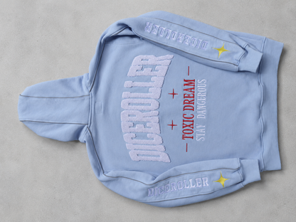 Electric Baby Blue Hoodie
